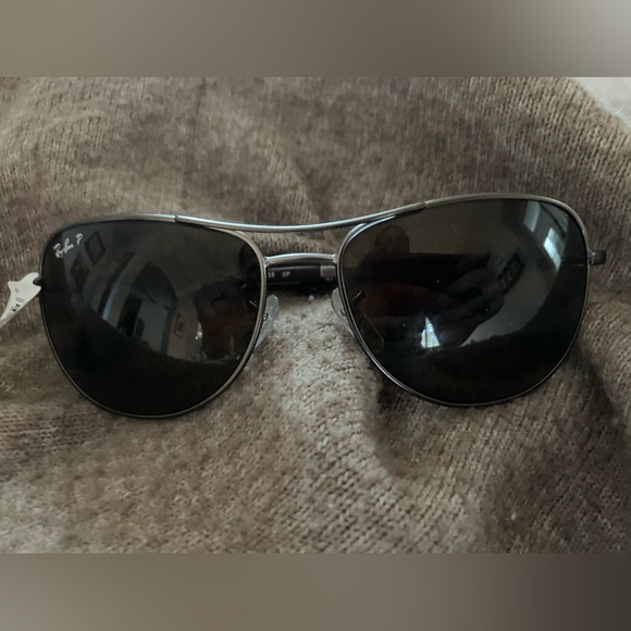 Ray Ban Aviator Sunglasses 😎 Brown Tint - Picture 2 of 4